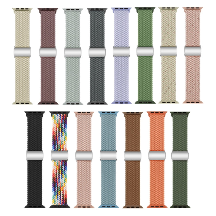 Nylon Loop Magnetic Buckle Watch Band, For Apple Watch Series 8 41mm, For Apple Watch Series 8 45mm