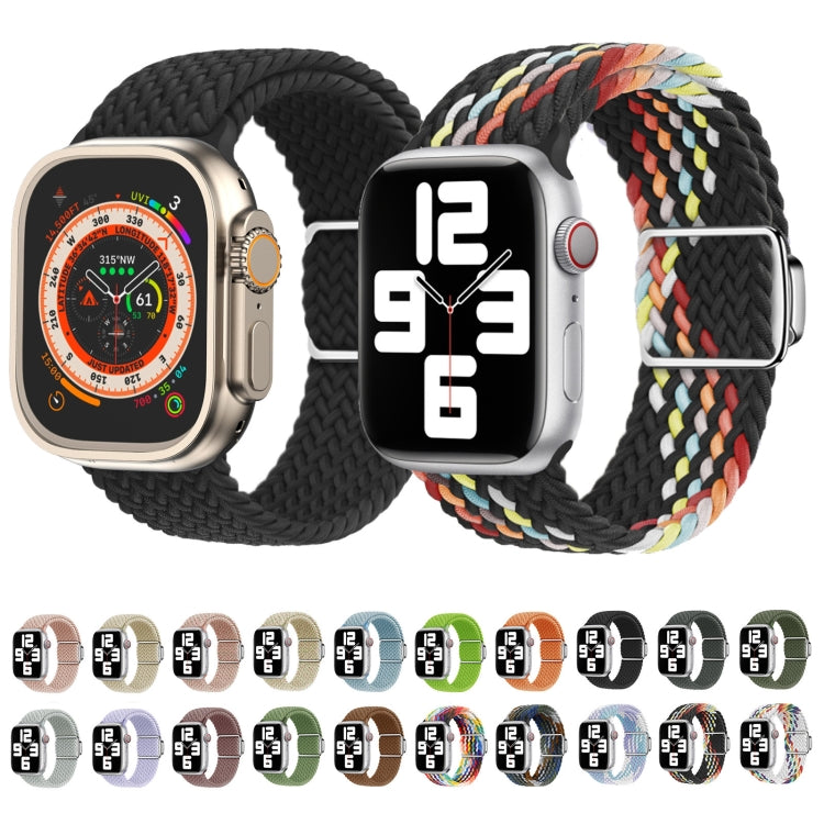 Nylon Loop Magnetic Buckle Watch Band, For Apple Watch 7 41mm, For Apple Watch Series 7 45mm