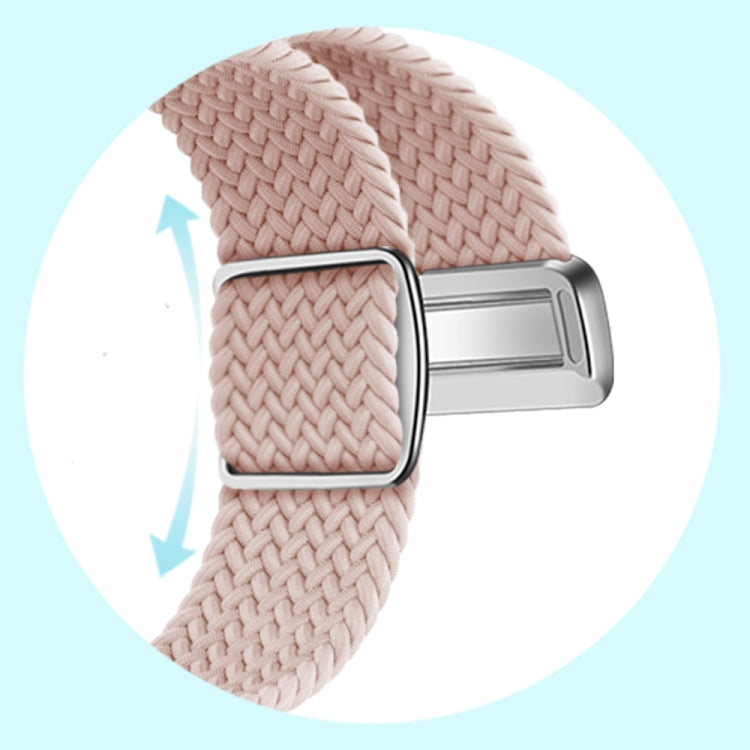Nylon Loop Magnetic Buckle Watch Band, For Apple Watch Series 5 44mm, For Apple Watch Series 5 40mm