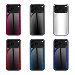 Texture Gradient Glass TPU Phone Case, For iPhone 17 Pro Max, For iPhone 17 Pro, For iPhone 17, For iPhone Air, For iPhone 16 Pro Max, For iPhone 16 Pro, For iPhone 16 Plus, For iPhone 16