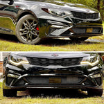 XH-6013 100x33cm Universal Car Grill Mesh Aluminum Alloy Grille Insert Bumper, Small Hole, Large Hole