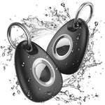 2pcs Waterproof Anti-drop Anti-lost Tracker Positioning TPU Protective Case for AirTag 2nd Gen / AirTag 1st Gen