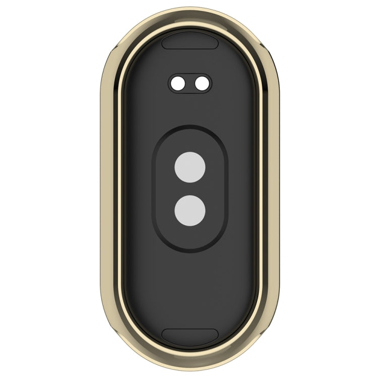 Full Coverage TPU Electroplating Watch Protective Cover, For Xiaomi Mi Band 8 / 9 Ceramic / 10 Ceramic