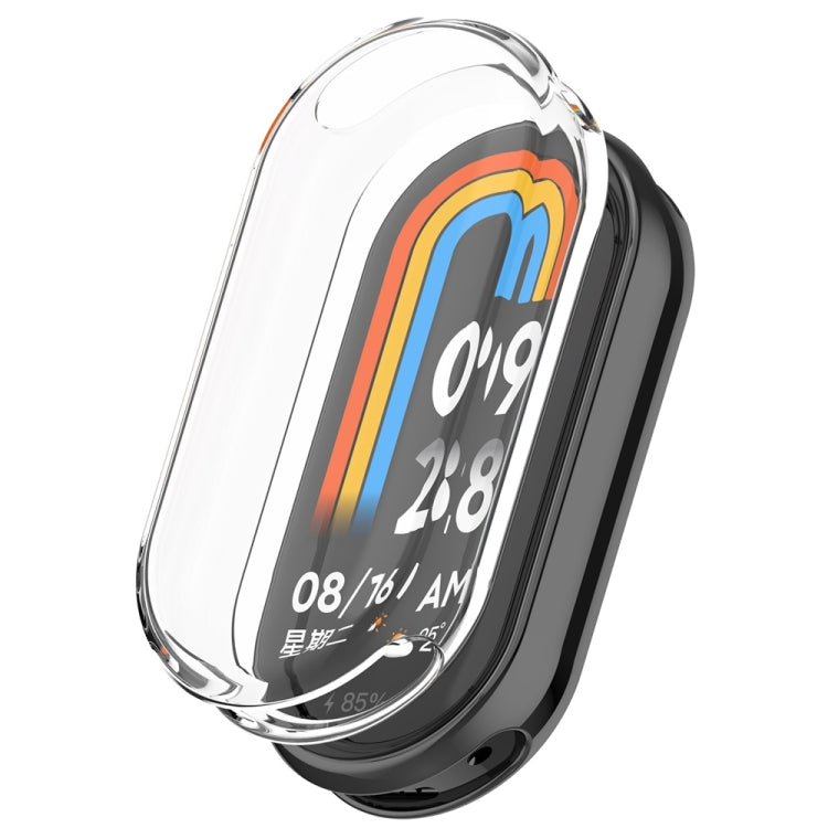 Full Coverage TPU Electroplating Watch Protective Cover, For Xiaomi Mi Band 8 / 9 Ceramic / 10 Ceramic