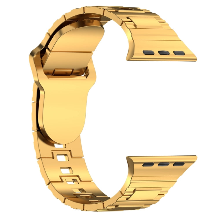 Square Buckle Armor Style Silicone Watch Band, For Apple Watch 5 44mm, For Apple Watch 5 40mm, For Apple Watch 4 44mm