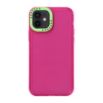 Color Contrast Lens Frame Transparent TPU Phone Case, For iPhone 11, For iPhone 11 Pro