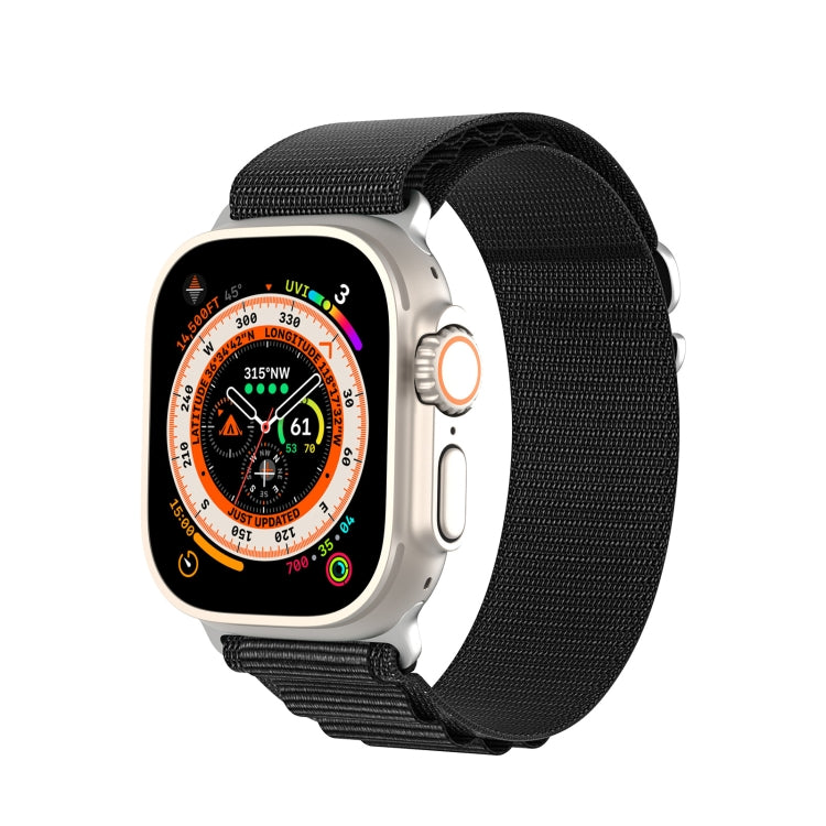 DUX DUCIS GS Series Nylon Loop Watch Band, For Apple Watch Ultra 49mm, For Apple Watch SE 2023 44mm, For Apple Watch SE 2023 40mm, For Apple Watch Ultra 2 49mm, For Apple Watch SE 2022 40mm, For Apple Watch Series 9 45mm, For Apple Watch Series 9 41mm ...