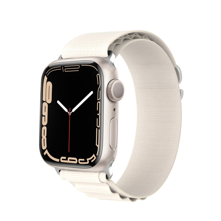 DUX DUCIS GS Series Nylon Loop Watch Band, For Apple Watch Series 7 45mm, For Apple Watch Series 6 40mm, For Apple Watch Series 6 44mm, For Apple Watch Series 5 44mm, For Apple Watch Series 5 40mm, For Apple Watch Series 4 44mm, For Apple Watch 42mm   ...