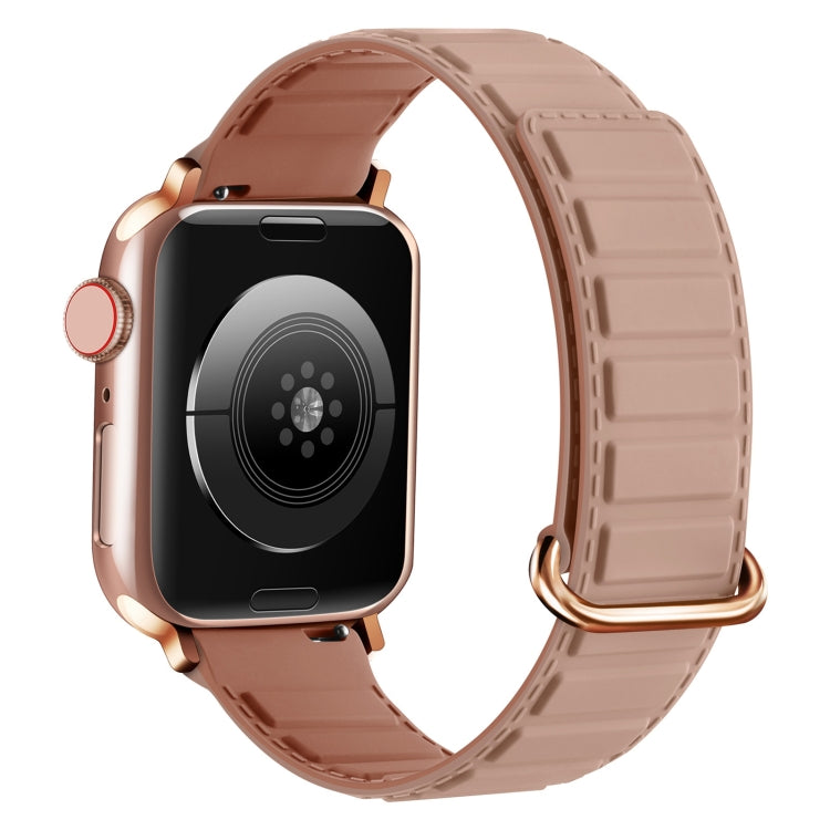 Reverse Buckle Magnetic Silicone Watch Band, For Apple Watch Series 2 42mm, For Apple Watch Series 2 38mm, For Apple Watch 42mm