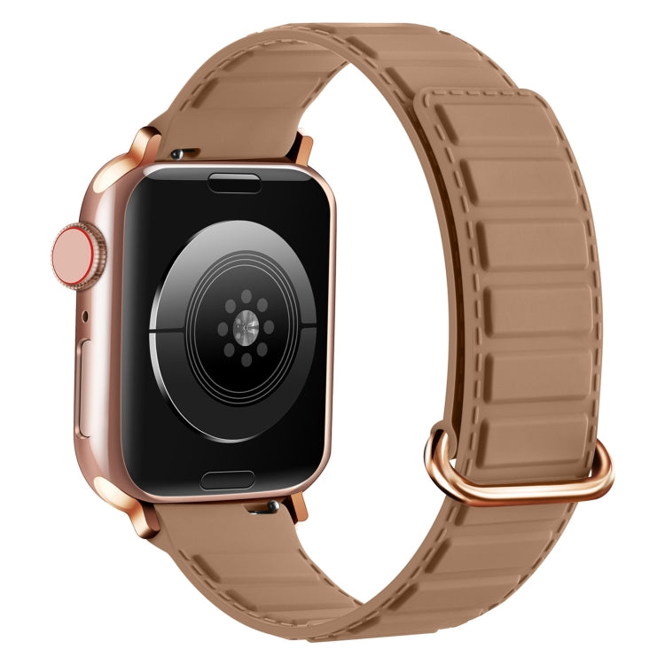 Reverse Buckle Magnetic Silicone Watch Band, For Apple Watch Series 2 42mm, For Apple Watch Series 2 38mm, For Apple Watch 42mm