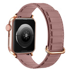 Reverse Buckle Magnetic Silicone Watch Band, For Apple Watch SE 2023 40mm, For Apple Watch Ultra 2 49mm, For Apple Watch Series 9 45mm