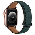 Reverse Buckle Magnetic Silicone Watch Band, For Apple Watch Series 10 46mm, For Apple Watch Series 10 42mm, For Apple Watch SE 2023 44mm