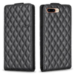 Diamond Lattice Vertical Flip Leather Phone Case, For iPhone 7 Plus / 8 Plus
