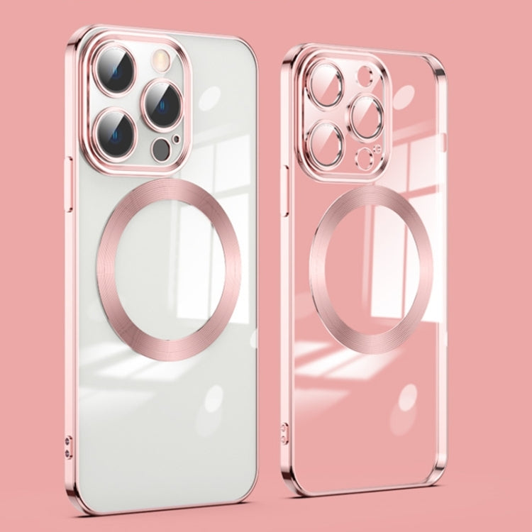 Lens Protector MagSafe Electroplated Phone Case, For iPhone 15 Pro Max, For iPhone 15 Pro, For iPhone 15 Plus, For iPhone 15