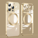 Lens Protector MagSafe Electroplated Phone Case, For iPhone 15 Pro Max, For iPhone 15 Pro, For iPhone 15 Plus, For iPhone 15