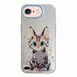 Animal Pattern Oil Painting Series PC + TPU Phone Case, For iPhone 6s Plus / 6 Plus