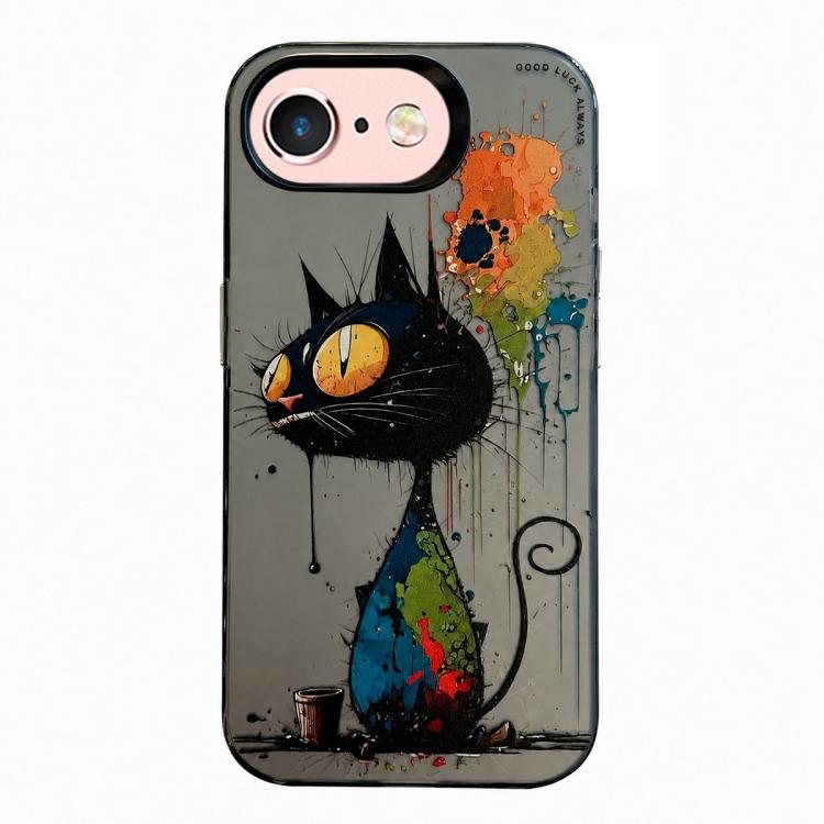 Animal Pattern Oil Painting Series PC + TPU Phone Case, For iPhone 6s Plus / 6 Plus