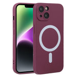 Liquid Silicone Magsafe Phone Case, For iPhone 15 Pro Max, For iPhone 15 Pro, For iPhone 15 Plus, For iPhone 15