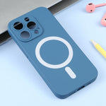 Liquid Silicone Magsafe Phone Case, For iPhone 16 Pro Max, For iPhone 16 Pro, For iPhone 16 Plus, For iPhone 16