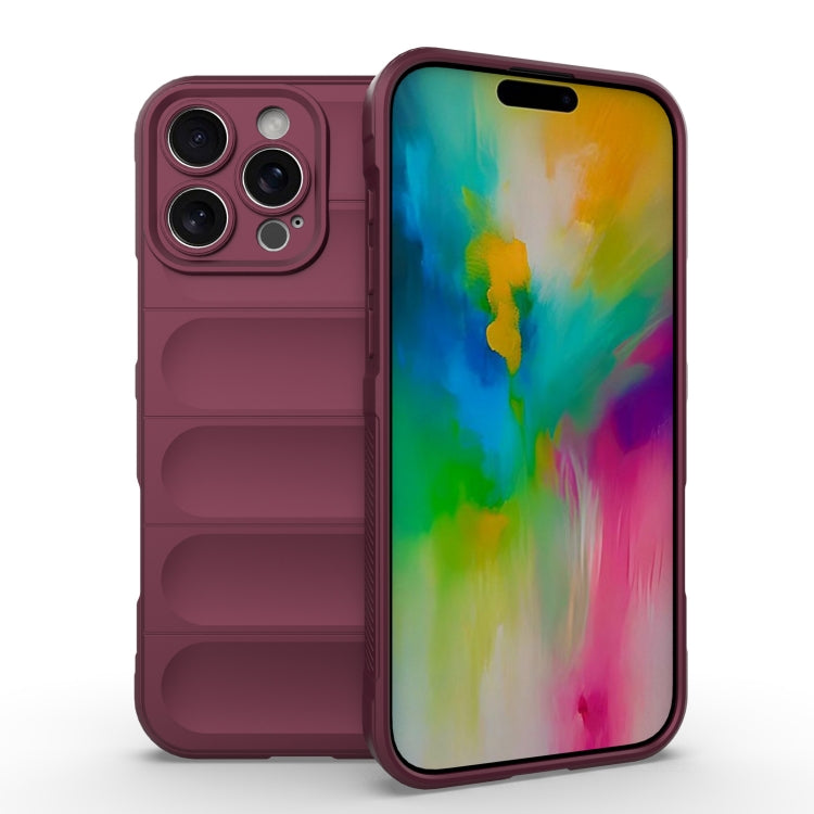 Magic Shield TPU + Flannel Phone Case, For iPhone Air, For iPhone 16 Pro Max, For iPhone 16 Pro, For iPhone 16 Plus