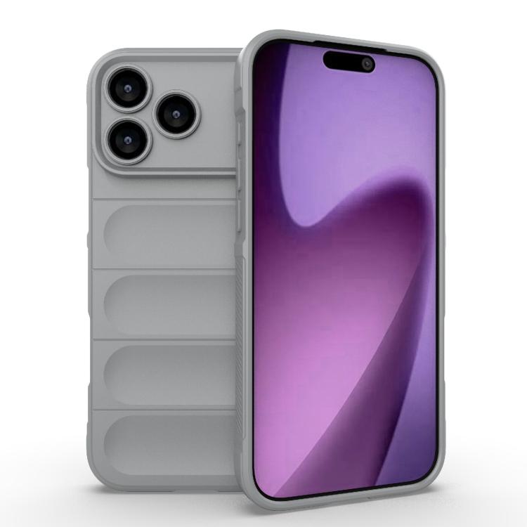 Magic Shield TPU + Flannel Phone Case, For iPhone 17e / 16e, For iPhone 17 Pro Max, For iPhone 17 Pro, For iPhone 17