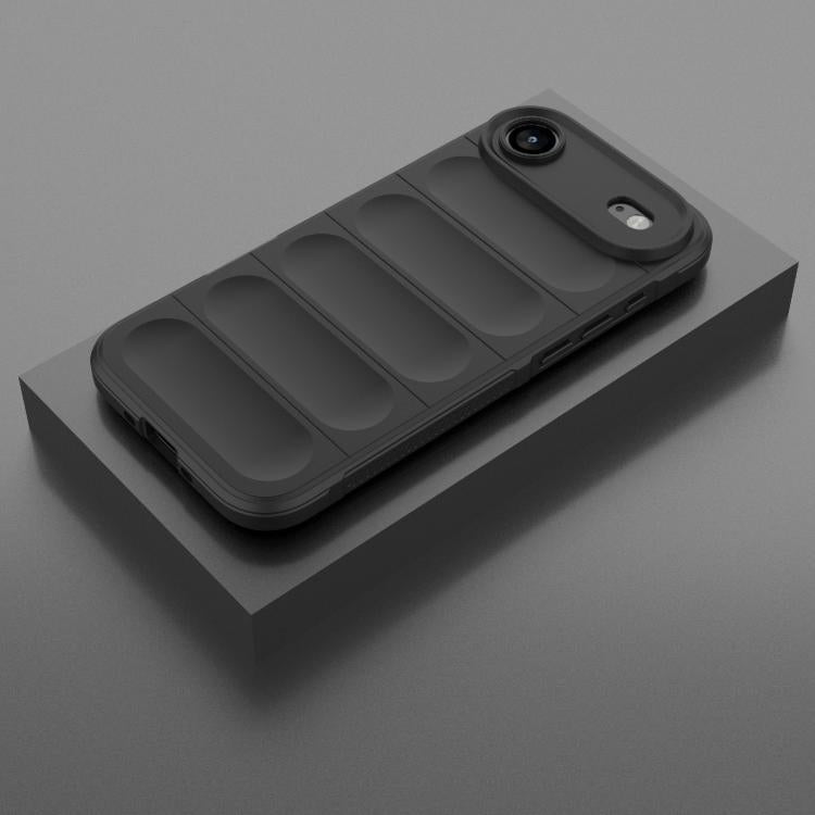 Magic Shield TPU + Flannel Phone Case, For iPhone Air, For iPhone 16 Pro Max, For iPhone 16 Pro, For iPhone 16 Plus