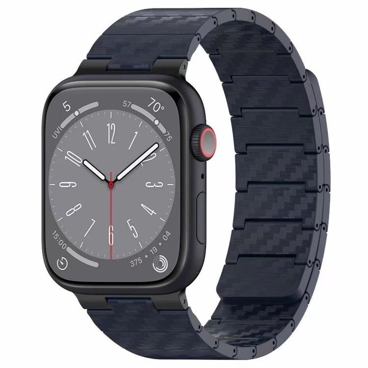Carbon Fiber Magnetic Loop Watch Band, For Apple Watch Series 6 40mm, For Apple Watch Series 6 44mm, For Apple Watch Serie 5 44mm, For Apple Watch Series 5 40mm, For Apple Watch  Series 4 44mm, For Apple Watch Series 4 40mm, For Apple Watch Series 3 38...