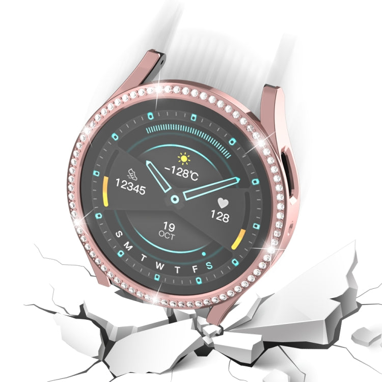 Diamond Hollow PC Watch Protective Case, For Samsung Galaxy Watch 6 40mm, For Samsung Galaxy Watch 6 44mm