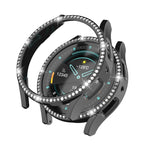 Diamond Hollow PC Watch Protective Case, For Samsung Galaxy Watch 6 40mm, For Samsung Galaxy Watch 6 44mm
