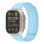 Magnetic Loop Silicone Watch Band, For Apple Watch Series 9 45mm, For Apple Watch Series 9 41mm, For Apple Watch Ultra 49mm