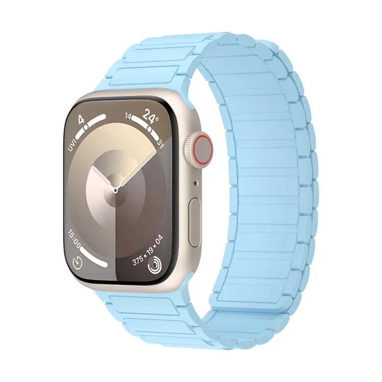 Magnetic Loop Silicone Watch Band, For Apple Watch Series 8 41mm, For Apple Watch Series 8 45mm, For Apple Watch SE 2022 40mm