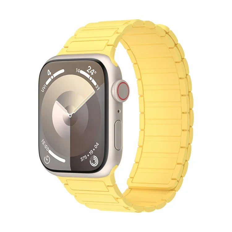 Magnetic Loop Silicone Watch Band, For Apple Watch SE 2022 44mm, For Apple Watch Series 7 41mm, For Apple Watch Series 7 45mm