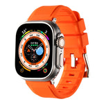 Double Ring Silicone Watch Band, For Apple Watch 3 38mm, For Apple Watch 3 42mm, For Apple Watch 2 42mm, For Apple Watch 2 38mm