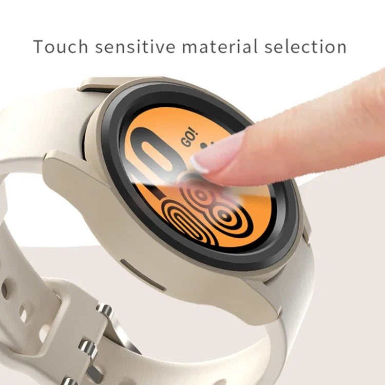 Half-inclusive PC Watch Protective Case, For Samsung Galaxy Watch 6 Classic 47mm, For Samsung Galaxy Watch 6 44mm, For Samsung Galaxy Watch 6 40mm, For Samsung Galaxy Watch 6 Classic 43mm