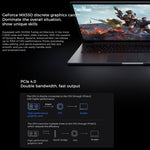 Xiaomi RedmiBook Pro 14 inch Laptop, Windows 11 Home Chinese Version, Intel 12th Gen Core i7-12650H Deca Core MX550 Discrete Graphics, i7-12650H MX550
