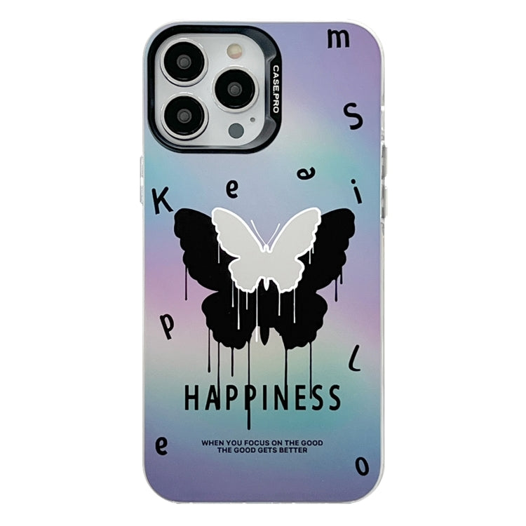 Electroplated Silver Series PC Protective Phone Case, For iPhone 14, For iPhone 14 Pro