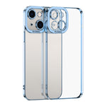 Electroplating TPU Phone Case, For iPhone 15 Pro Max, For iPhone 15 Pro, For iPhone 15 Plus, For iPhone 15