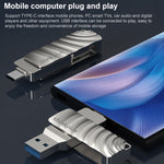 Lenovo Thinkplus MU232 USB 3.2 + USB-C / Type-C Dual Head Flash Drive, 64GB, 128GB, 256GB