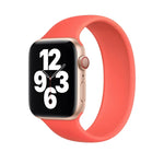 For Apple Watch Series 5 & 4 44mm / 3 & 2 & 1 42mm Solid Color Elastic Silicone Replacement Wrist Strap Watchband, Size:S 130mm, S 130mm, Size:M 143mm, M 143mm, Size:L 156mm, L 156mm