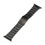 Five Beads Turtle Buckle Titanium Steel Watch Band, For Apple Watch Ultra 49mm, For Apple Watch SE 2023 44mm, For Apple Watch Ultra 2 49mm, For Apple Watch Series 9 45mm, For Apple Watch SE 2022 44mm, For Apple Watch Series 8 45mm, For Apple Watch SE 4...