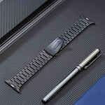 Flat Buckle Stainless Steel Watch Band, For Apple Watch SE 2023 44mm, For Apple Watch Ultra 49mm, For Apple Watch SE 2023 40mm, For Apple Watch Ultra 2 49mm, For Apple Watch SE 2022 40mm, For Apple Watch Series 9 45mm, For Apple Watch SE 2022 44mm     ...