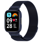 2 in 1 Milan Metal Watch Band with Watch Frame, For Redmi Watch 3 Lite / Watch 3 Active