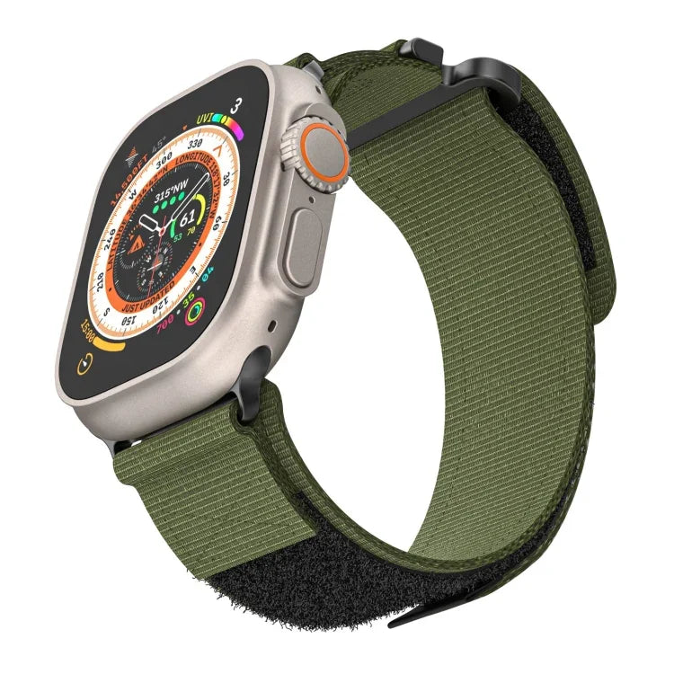 AW Nylon Two-Section Watch Band, For Apple Watch Series 2 42mm, For Apple Watch Series 2 38mm, For Apple Watch 42mm, For Apple Watch 38mm