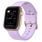 Pin Buckle Silicone Watch Band, For Apple Watch Series 2 38mm