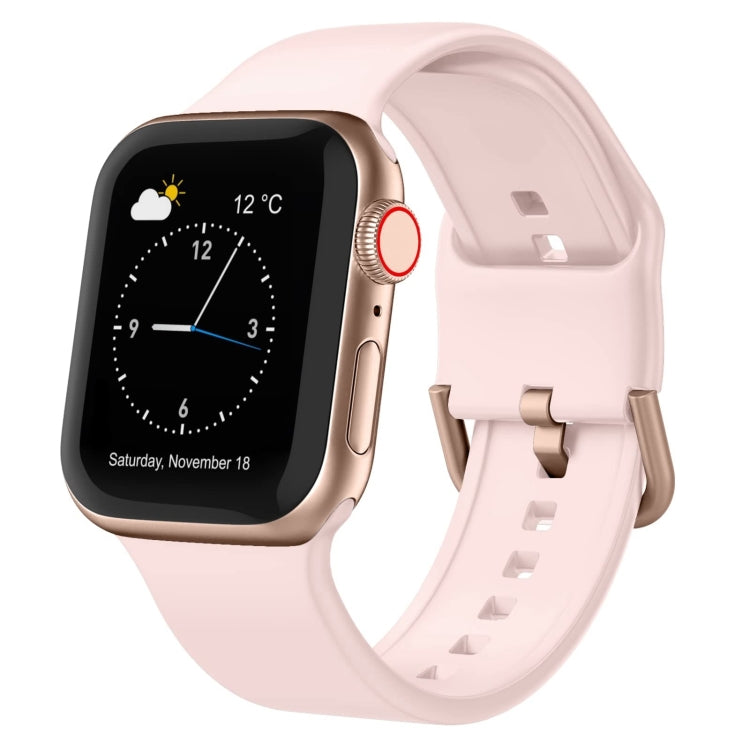 Pin Buckle Silicone Watch Band, For Apple Watch SE 2023 44mm