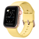 Pin Buckle Silicone Watch Band, For Apple Watch SE 2023 44mm
