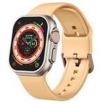 Pin Buckle Silicone Watch Band, For Apple Watch SE 2023 44mm