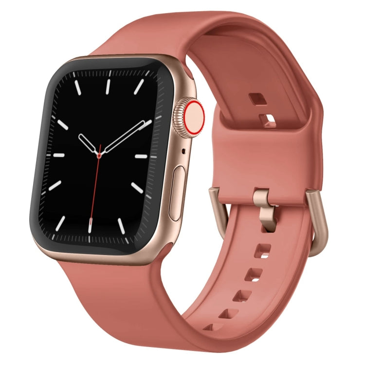 Pin Buckle Silicone Watch Band, For Apple Watch SE 2023 44mm