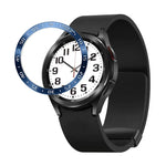 A Style Smart Watch Steel Ring Protective Frame, For Samsung Galaxy Watch6 Classic 47mm, For Samsung Galaxy Watch6 Classic 43mm