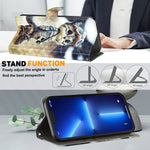3D Painted Leather Phone Case, For iPhone 15 Pro Max, For iPhone 15 Pro, For iPhone 15 Plus, For iPhone 15